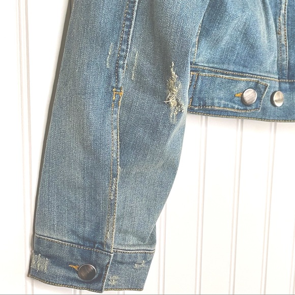 TEXTILE ELIZABETH AND JAMES JEAN JACKET - L - NWOT - Picture 7 of 13